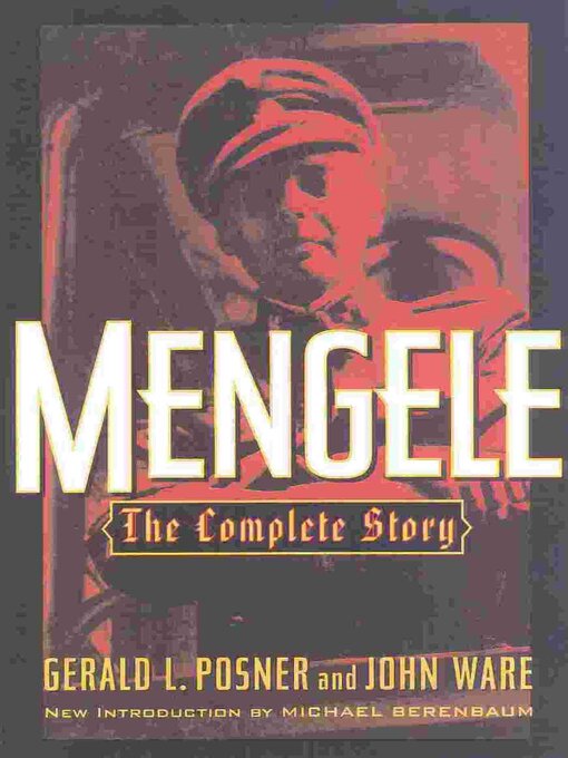 Cover image for Mengele